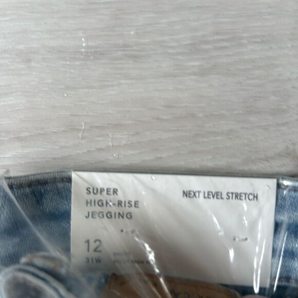 American Eagle Outfitters High Rise Women Jeans - Light Blue - Picture 4 of 9